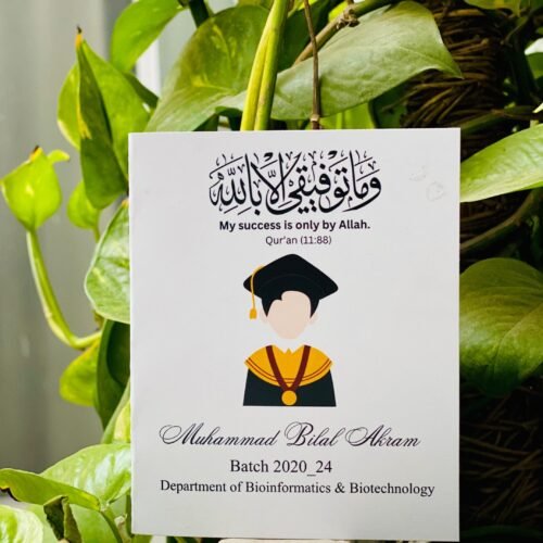 Bi-Fold Graduation Card