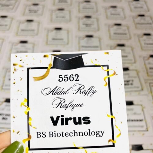 Graduation Title Cards for Classmates