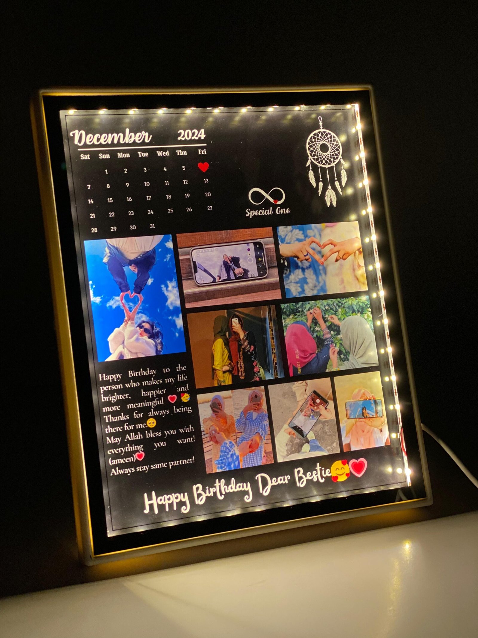 Besties LED Frame - Image 2