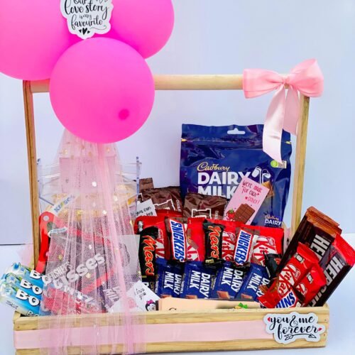 Premium chocolates basket