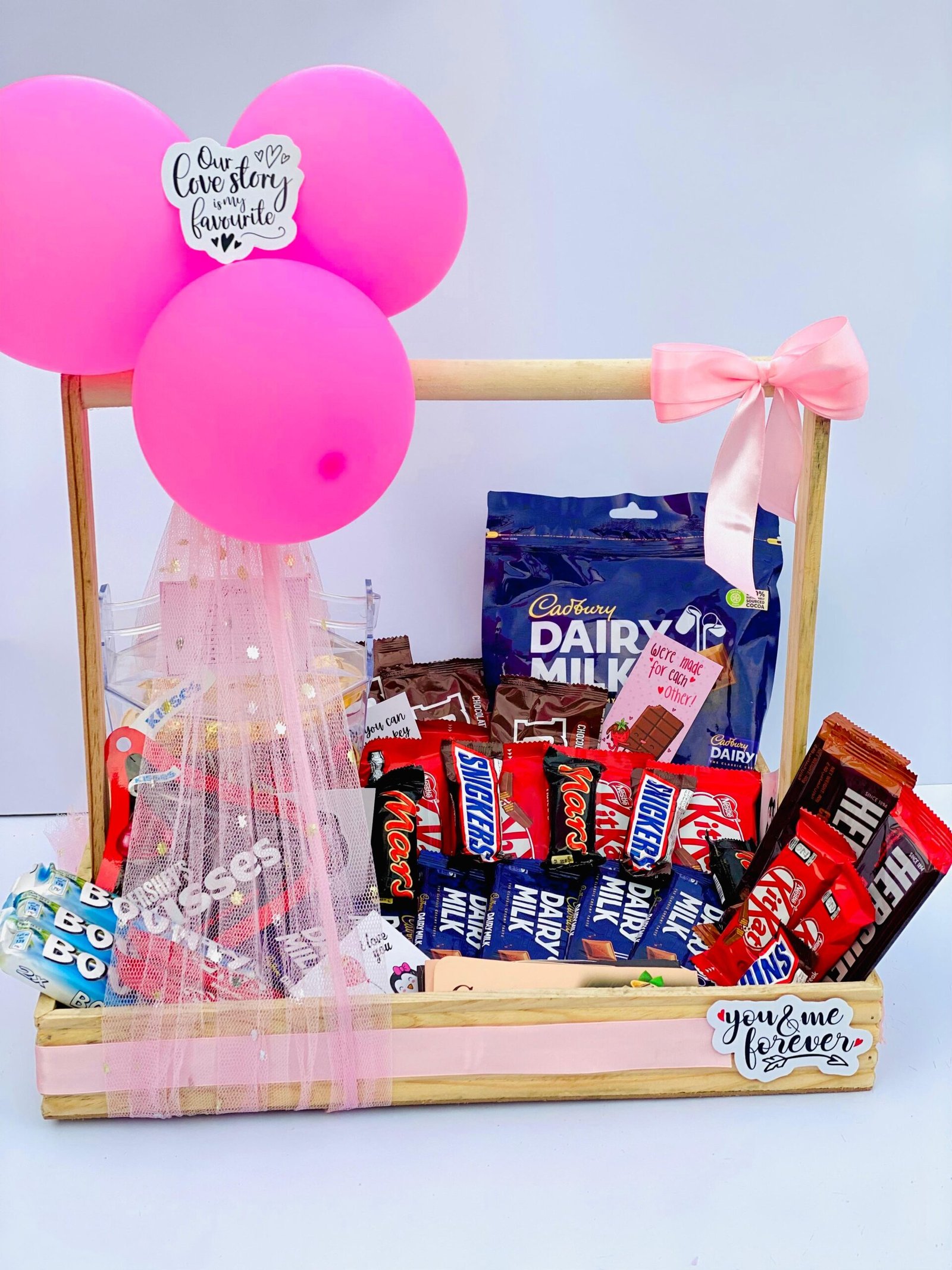 Premium chocolates basket