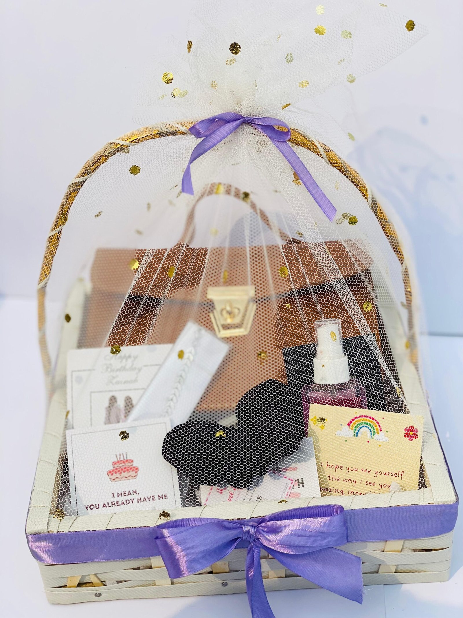 Elegant Gift Basket for Her