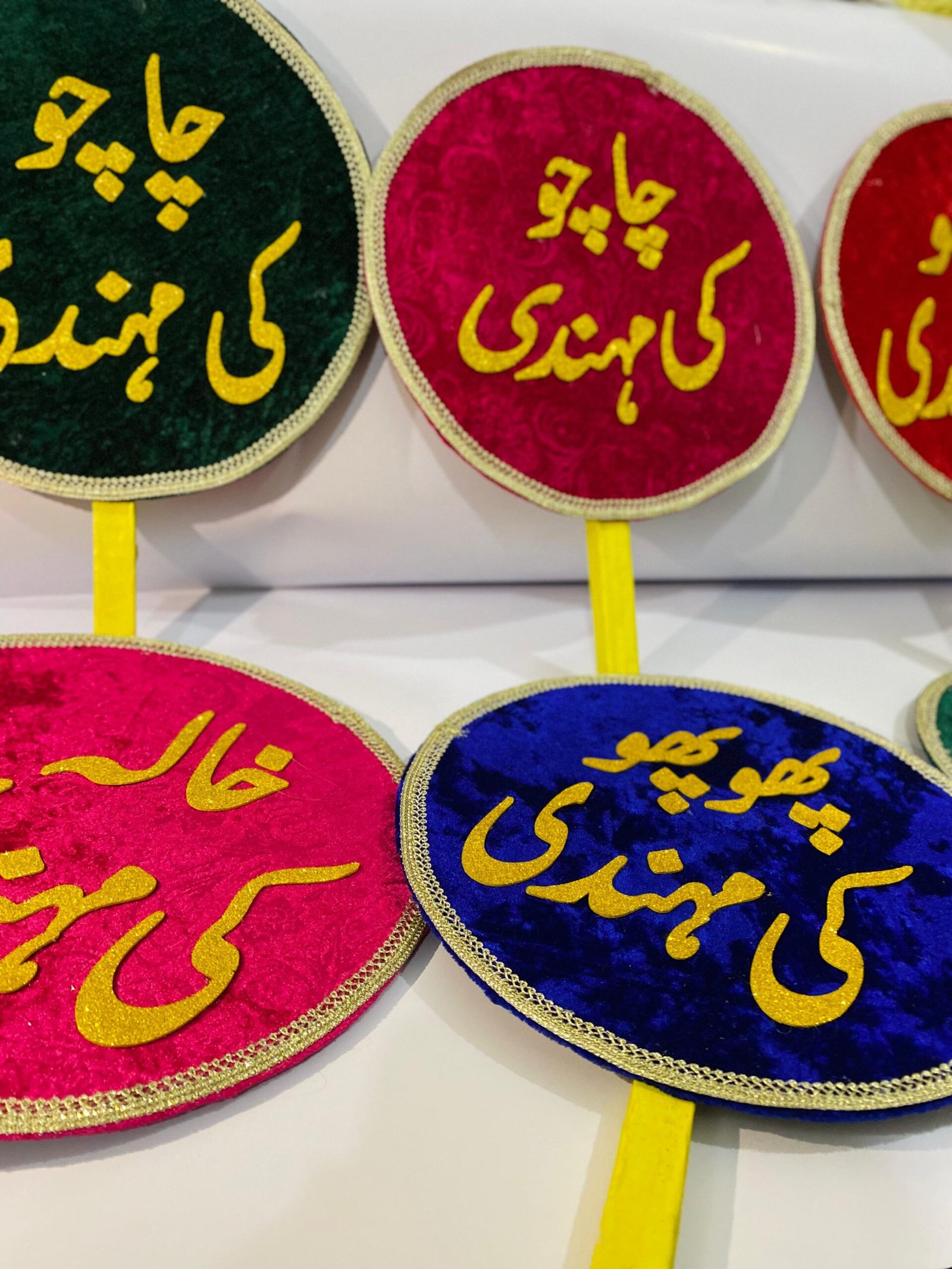 Customized Velvet Wedding Props - Image 3