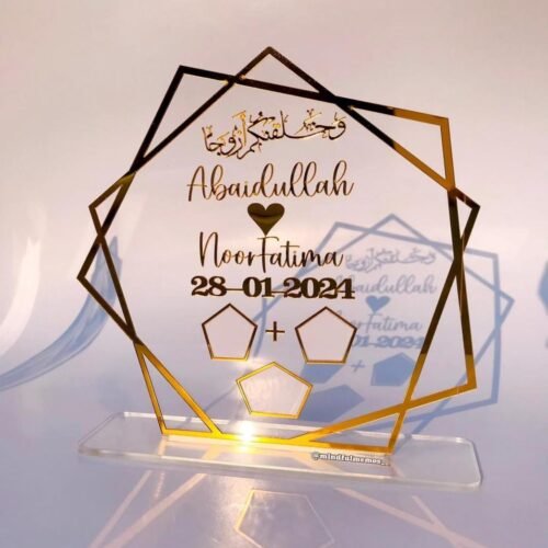 Acrylic Thumb-board -Hexagonal