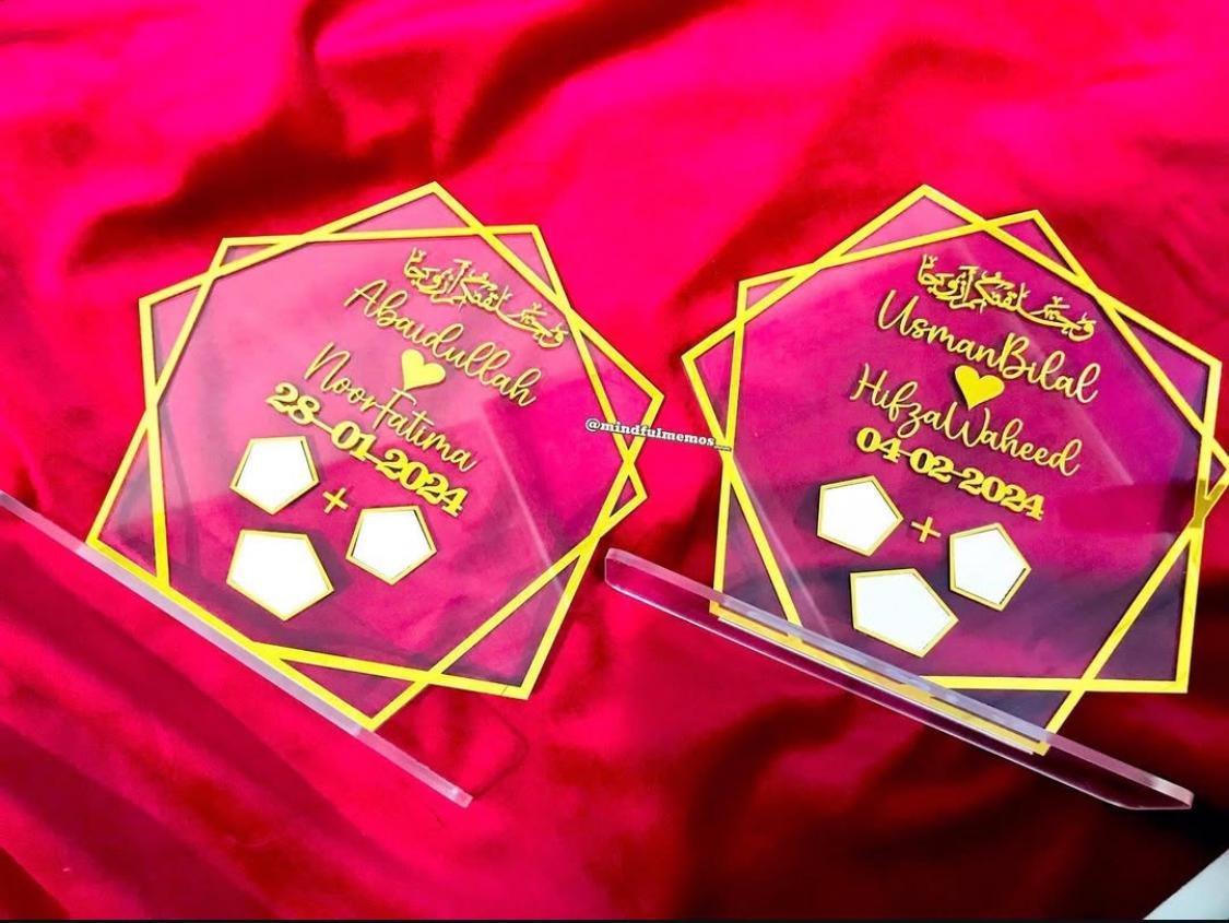 Acrylic Thumb-board -Hexagonal - Image 2