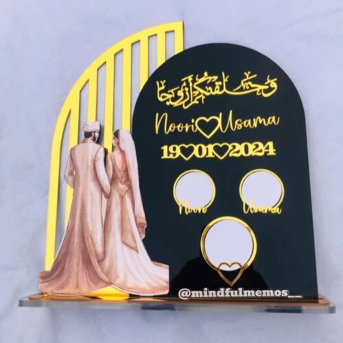 Nikkah Acrylic Thumb-board -Dark