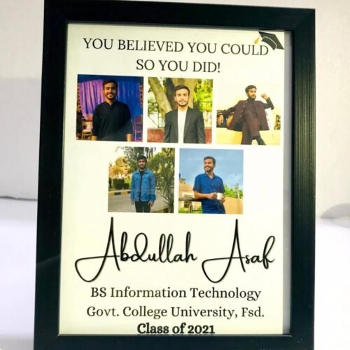 Customized Graduation Frame