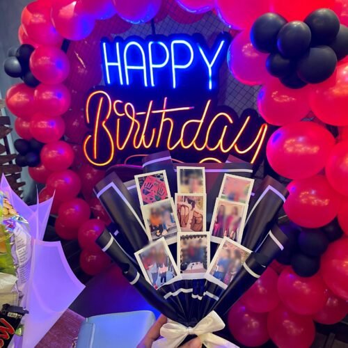 Polaroids Bouquet - Birthday